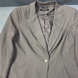 Ellen Tracy Gray Blazer